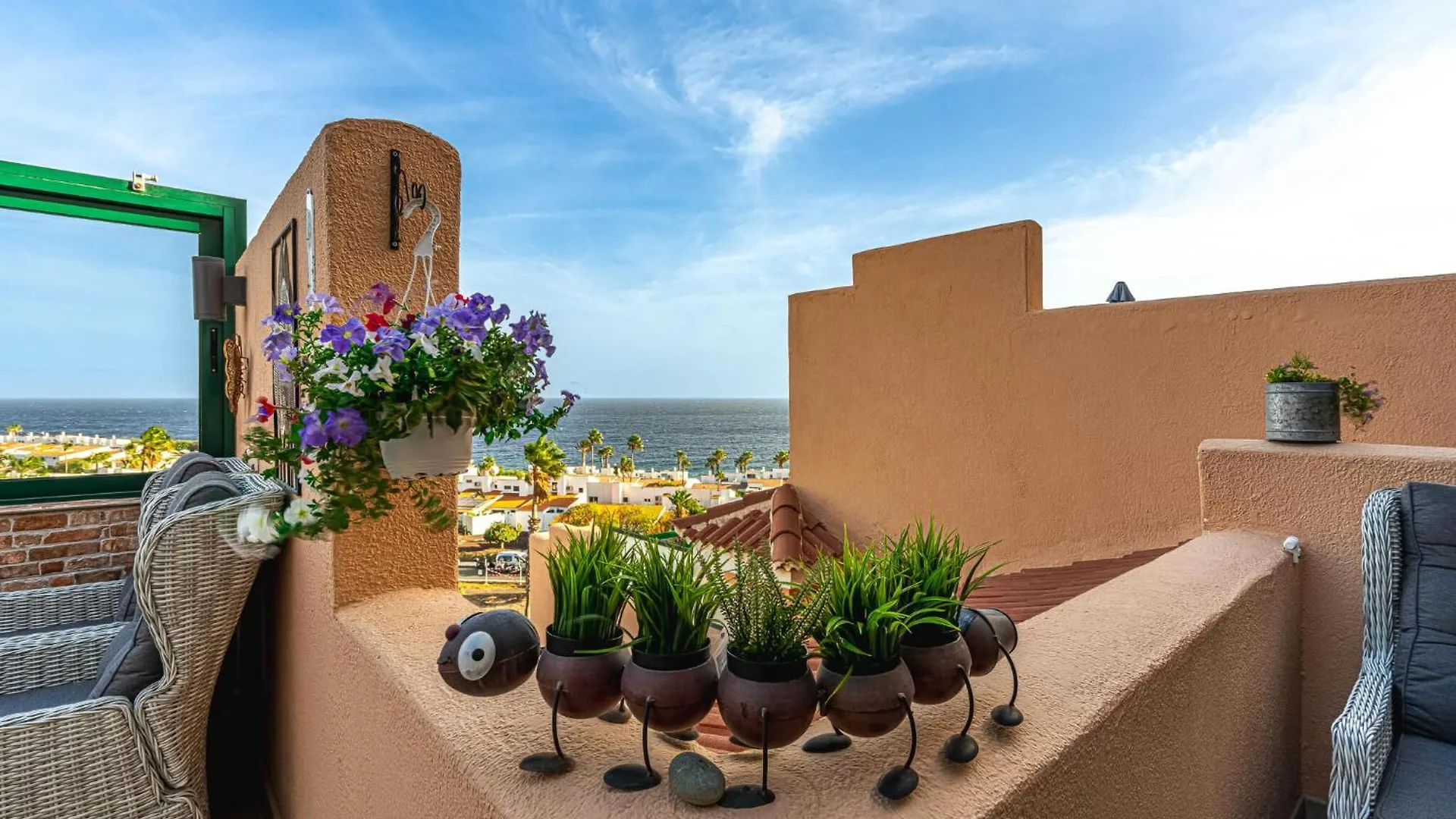Paz Ocean View Luxury, Air Condition, Wifi, Heated Pool San Miguel de Abona